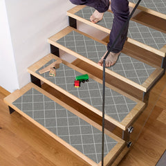 Classic Striped Floor Stickers Non-slip Self-adhesive Home Decoration