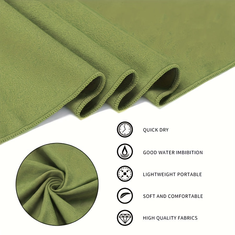 Quick Dry Exercise Towels for Outdoor Activities, Yoga, Fitness - 1PC