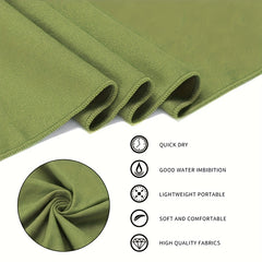 Quick Dry Exercise Towels for Outdoor Activities, Yoga, Fitness - 1PC