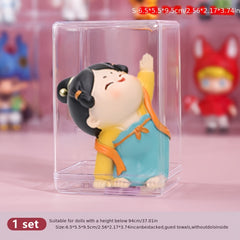 1 Pc Figure Doll Display Box Dust Proof Storage Showcase Model Protection