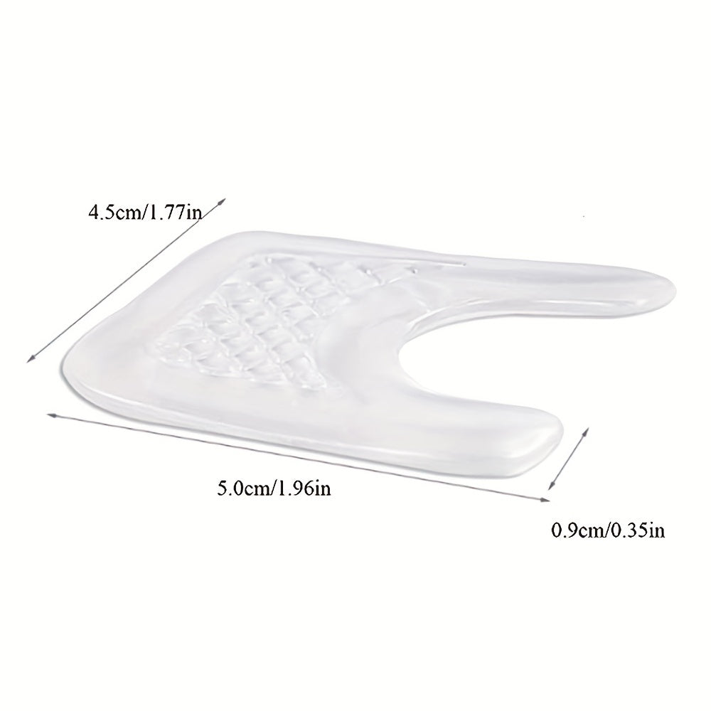 10pcs Waterproof Gel Callus Pads - Reusable Toe Cushions for Rubbing