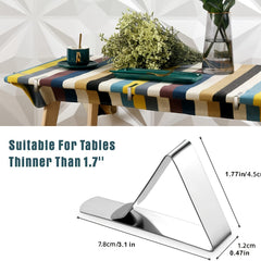 Stainless Steel Tablecloth Clips - Outdoor Picnic Wedding Graduation