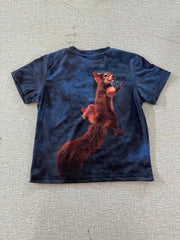 3D Print Squirrel Posture T-shirt Kids Street Wear