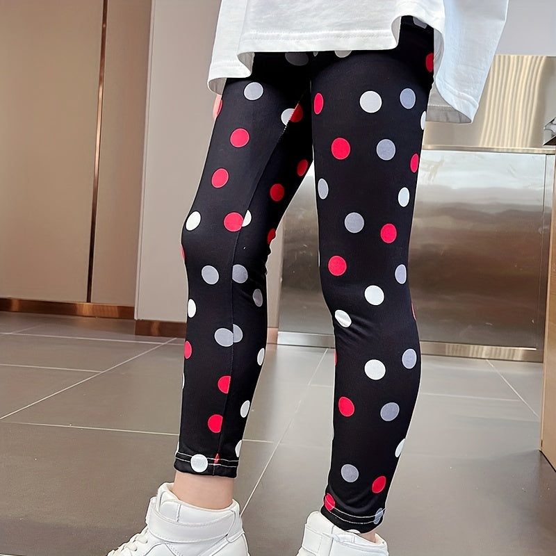 Girls Kids Polka Dots Pantyhose Tights for Spring Summer Autumn
