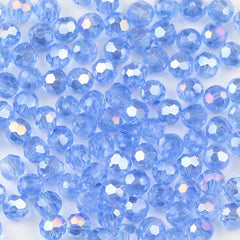 100pcs 4mm Crystal Glass Beads Rainbow AB Round Faceted Loose Beads DIY Jewelry