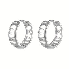 Dragon Stud Earrings & Men's Retro Ethnic Style Earrings