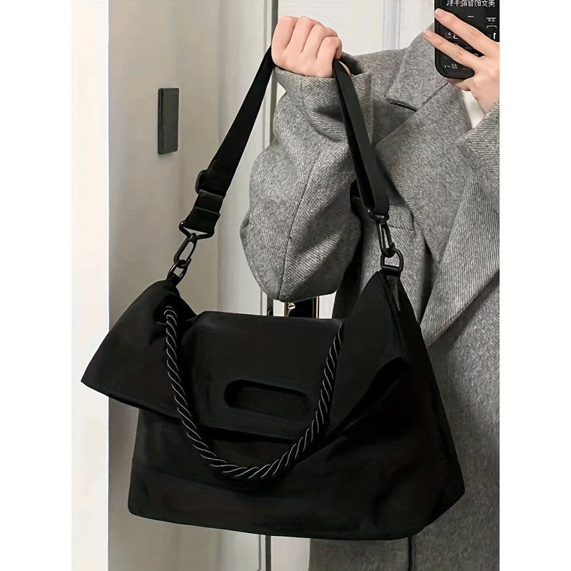 Large Capacity College Crossbody Messenger Bag