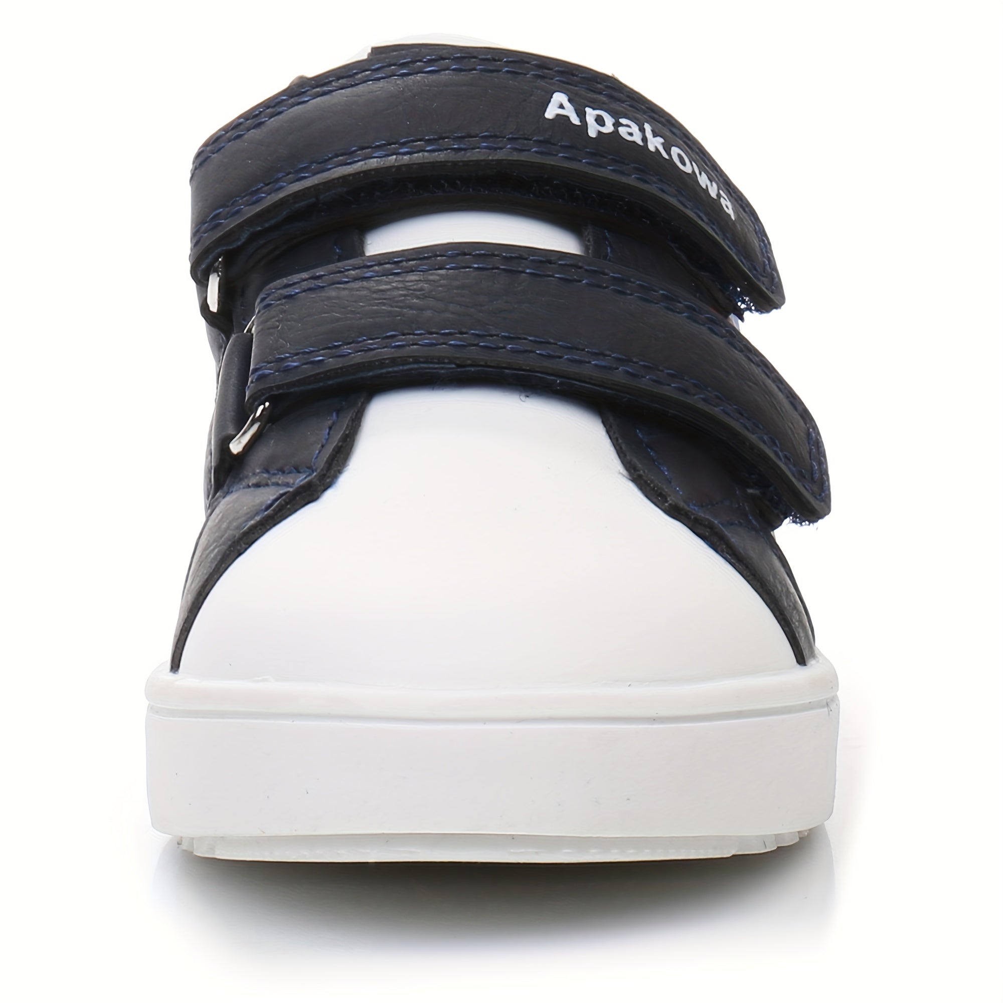 Boys Skate Shoes Hook Loop Fastener Comfy Anti Skid Breathable Platform Sneakers