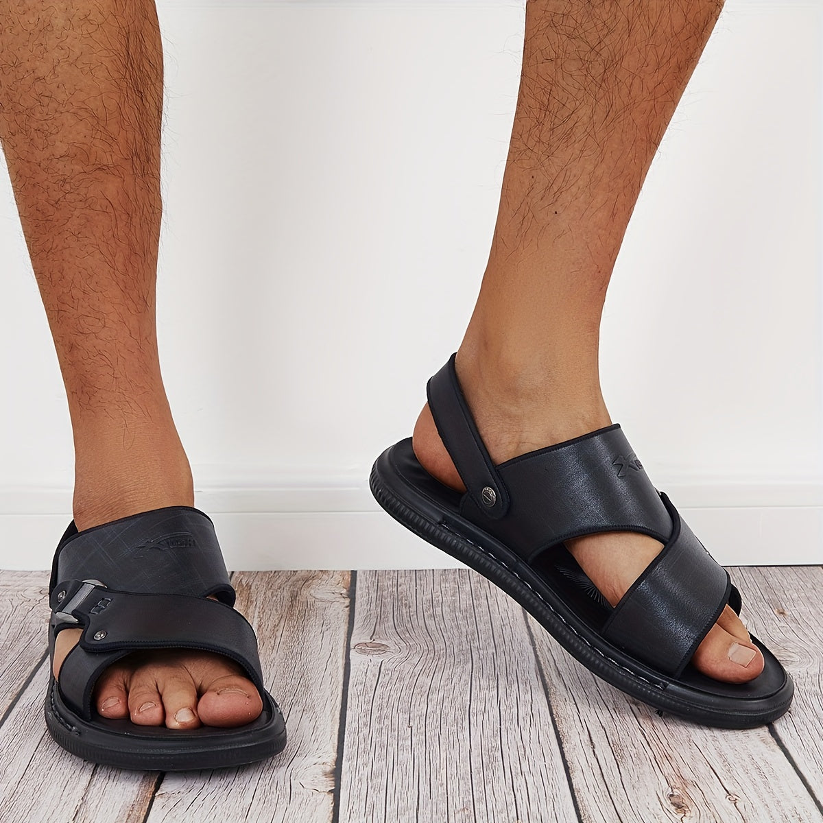 Men's Open Toe Strap Sandals Outdoor Beach Essentials