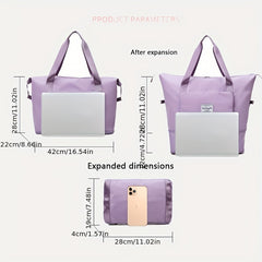 Large Capacity Travel Bag Wet Dry Separation Fitness Swimming Luggage
