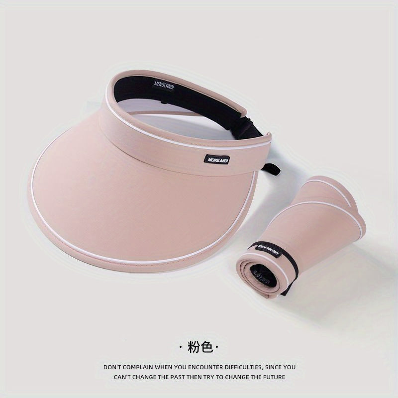Candy Casual Visor Hat Cotton Sun Hat UV Protection Cycling Hats