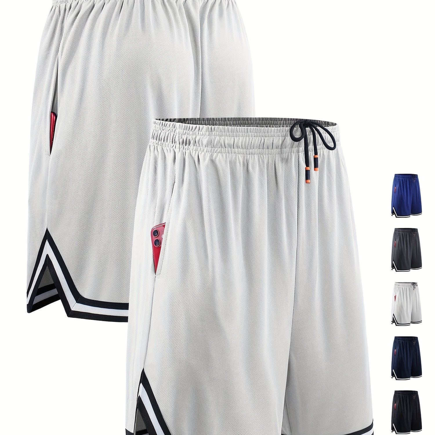 Men's Running Shorts for Fitness Training & Beach Basketball