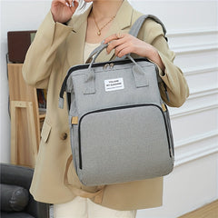 15 inch Foldable Backpack, Large Capacity, Durable Oxford Material