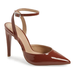 Women's Patent Leather Slingback High Heel Sandals