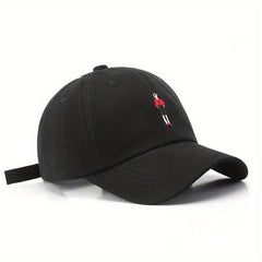 Embroidered Cartoon Character Baseball Cap for Women