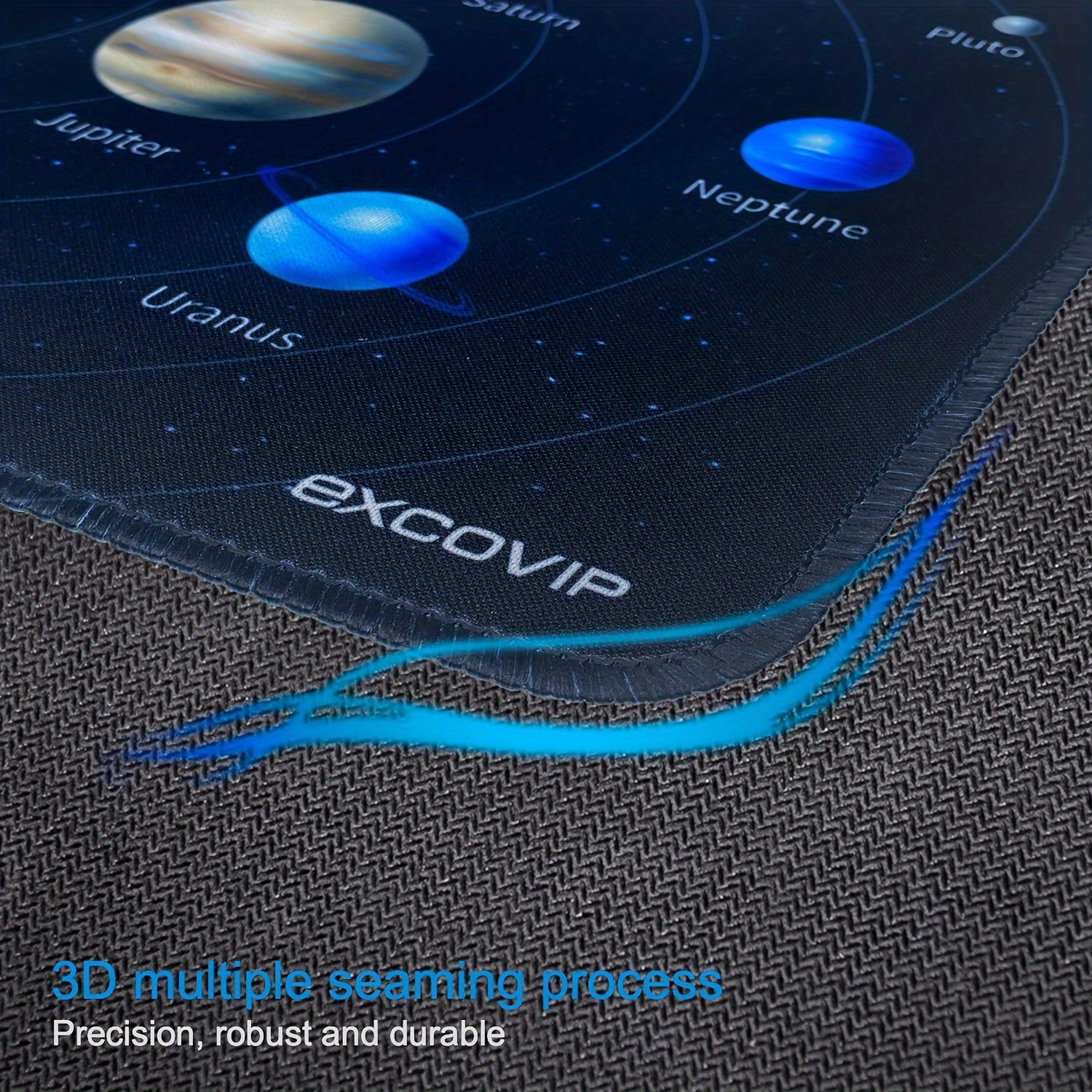 EXCOVIP Solar System Anime Mouse Pad Non-slip Learning Office Collecti