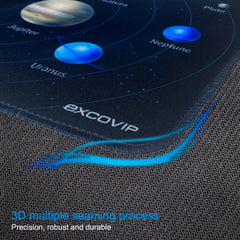 EXCOVIP Solar System Anime Mouse Pad Non-slip Learning Office Collecti