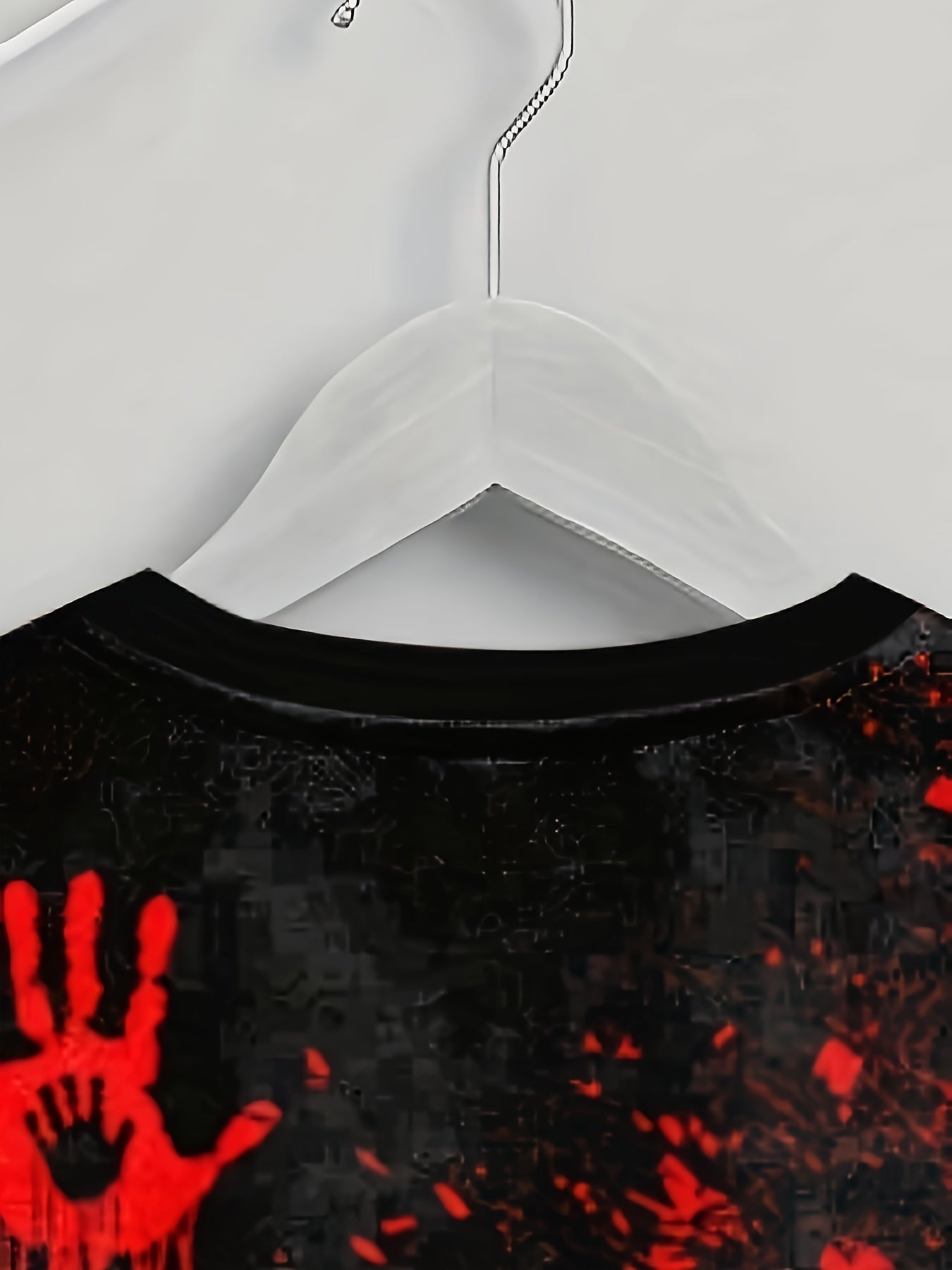 Boys Hand 3D Print Sweatshirt Kids Street Wear Casual Round Neck
