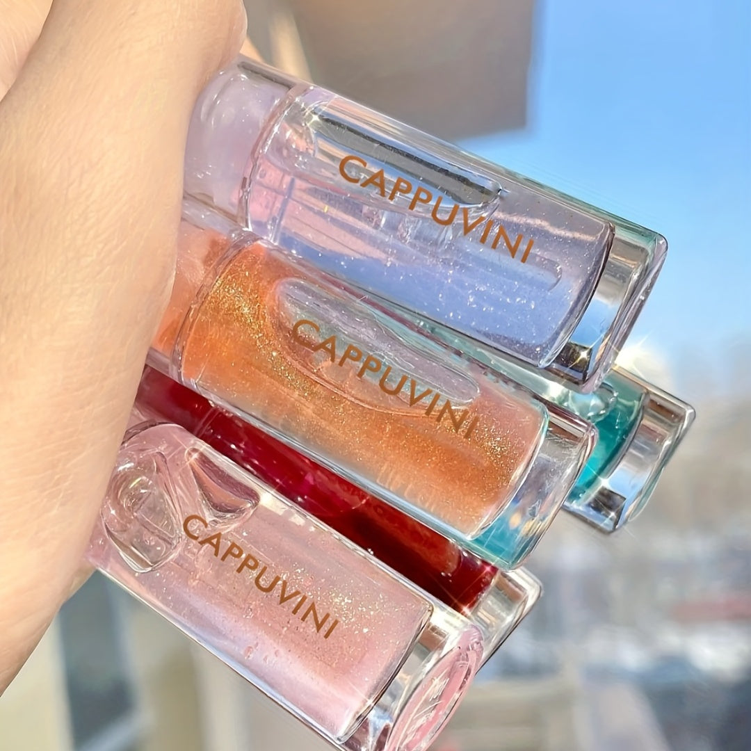 3pcs Shimmering Popsicle Lip Glaze Moisturizing Lip Gloss