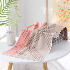 Soft Cotton Hand Towel Couple Style Bathroom Towel 13 X 28