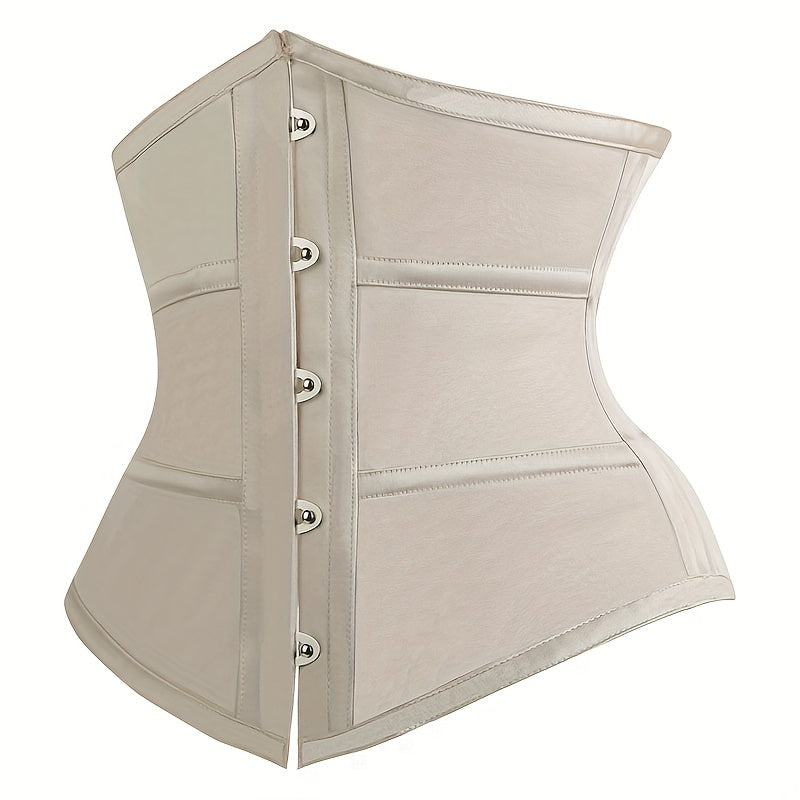 Strapless Corset Bustier Tummy Control Lace Up Body Shaper