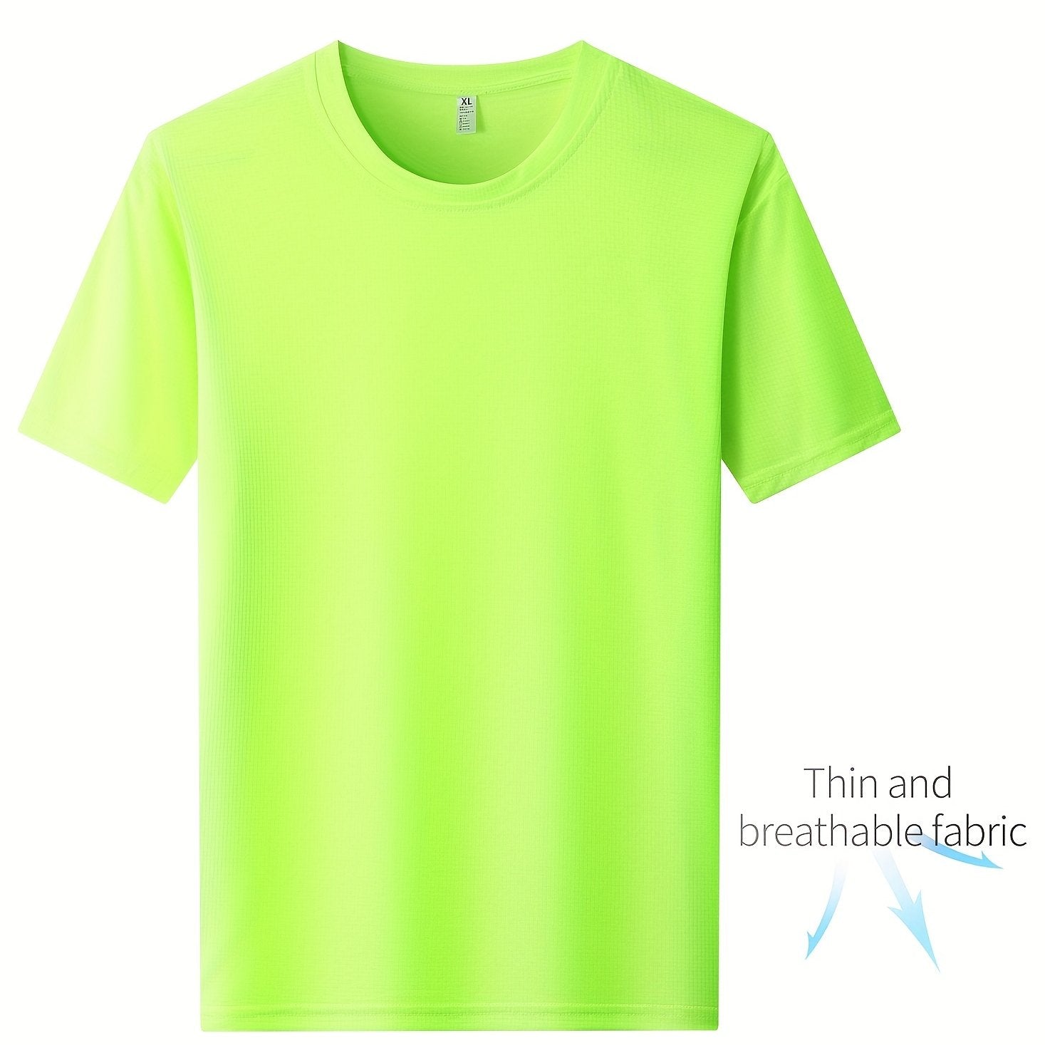 Men's Quick Drying T Shirt for Sports Fitness Running