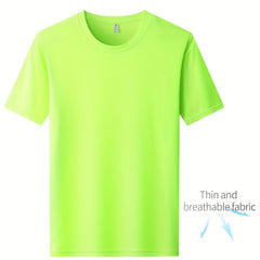 Men's Quick Drying T Shirt for Sports Fitness Running
