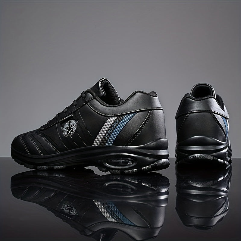 Men's Lace up Sneakers With Air Cushion Athletic Shoes