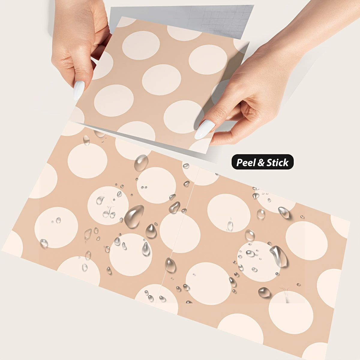 Nordic Style Printed Floor Stickers Non-slip Waterproof Decal Vinyl Stickers