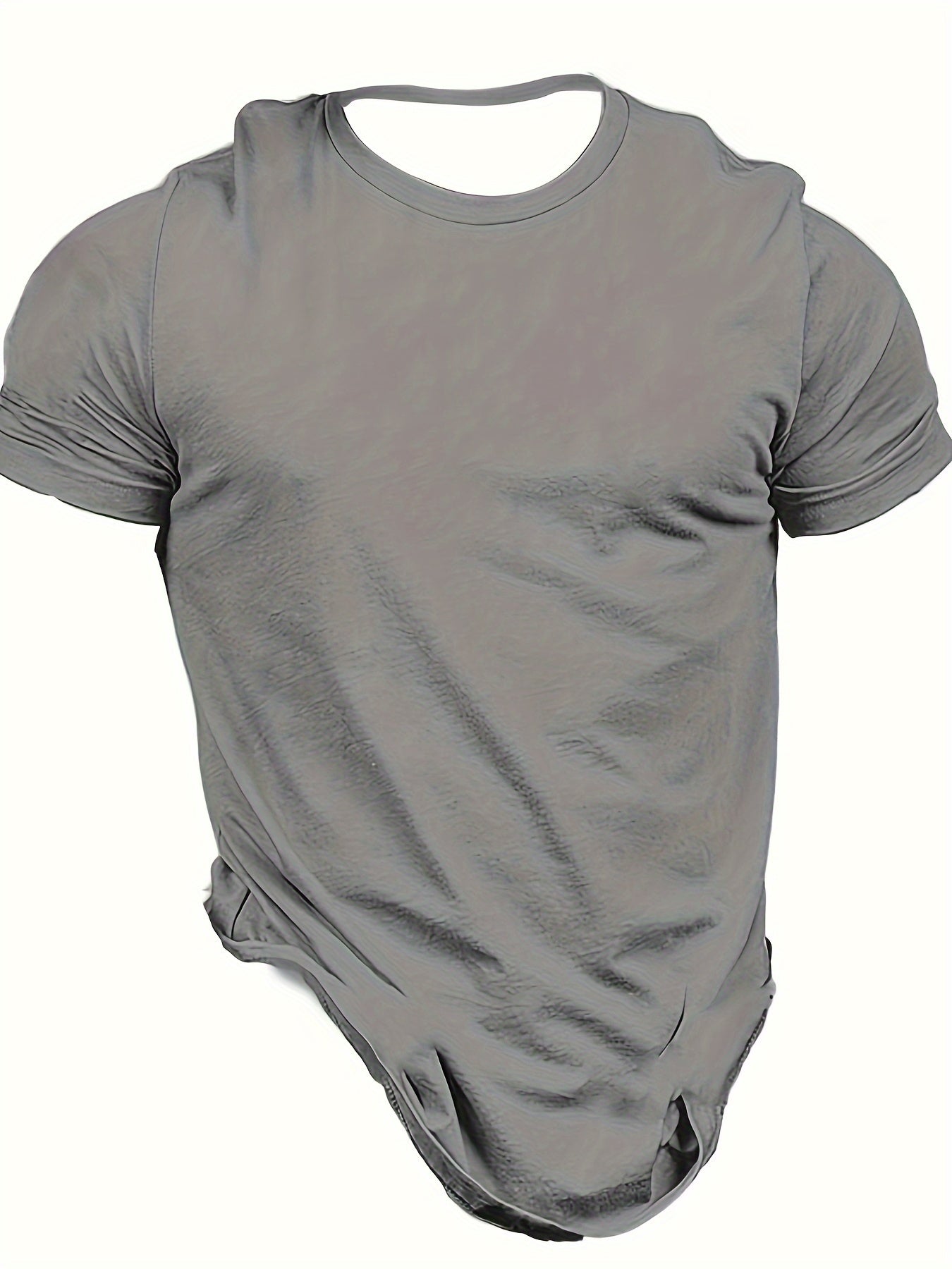 Men's Rooster Pattern Tee Shirt for Summer
