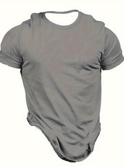 Men's Rooster Pattern Tee Shirt for Summer