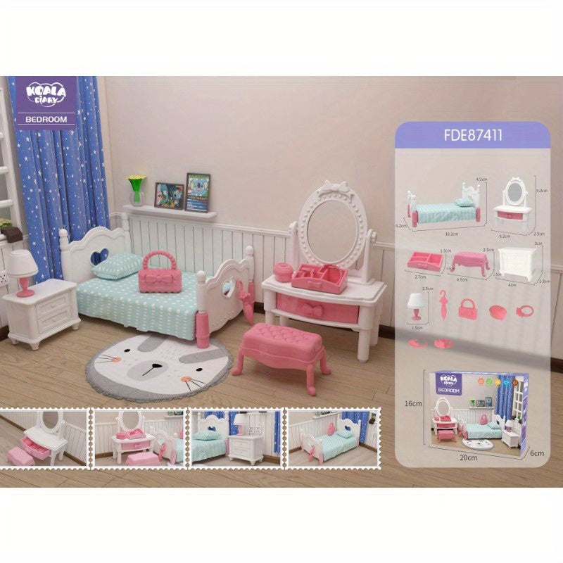 Kids Mini Games Simulation Small Scene DIY Birthday Gift