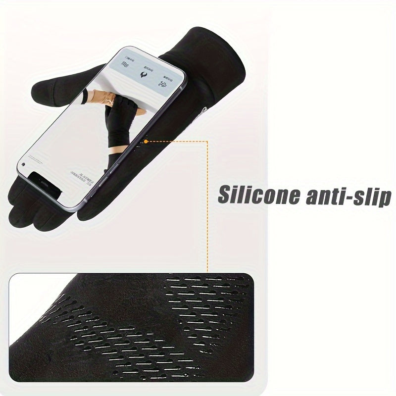 Winter Warm Touch Screen Ski Gloves for Women Men