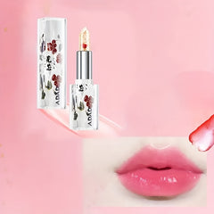 Crystal Changing Petal Lipstick Golden Foil Moisturizing Lip Balm