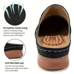 Women's Retro Massage Mules Comfort Sandals