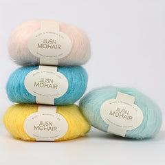 Single Horsehair Crochet Baby Wool Thread for Dolls Sweaters 25g