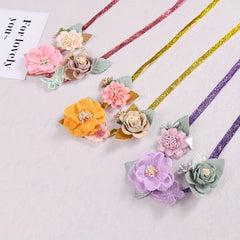 Artificial Flowers Headband for Baby Girls