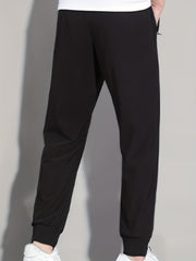 Men's Quick Drying Breathable Jogger Pants Zipper Pocket Lightweight