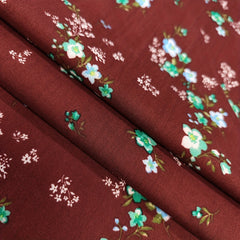 1pc Faux Cotton Fabric Diy Cloth Diy Clothes Pants Dress Fabric 1yard