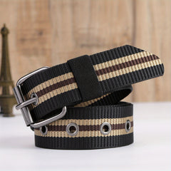 Adjustable Webbing Waist Belt Casual Canvas Belts For Men