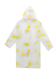 Kid's Waterproof Hooded Raincoat Cartoon Pattern Coat