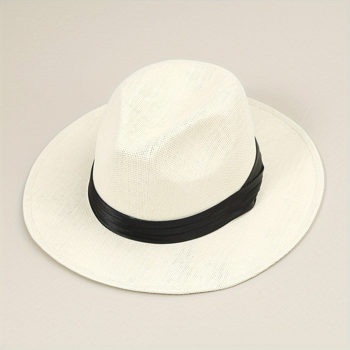 Men's Outdoor Seaside Sunscreen Jazz Straw Hat Beach Hat