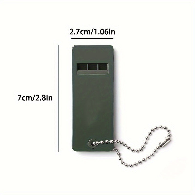 2pcs Outdoor Whistle Lifesaving Whistle High Frequency Fishing Accessorie