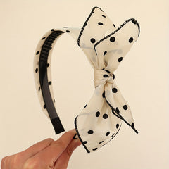 Temperament Knotted Plastic Headband Wide Edge Hair Band