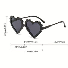 Girl's Love Frame Sunglasses UV Protection