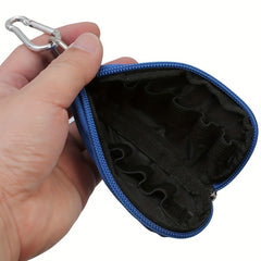 10-Bottle Essential Oil Carrying Case - Portable Keychain Pouch Kit