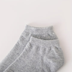 10 Pairs Letter Print All Match Ankle Socks Women's Stockings