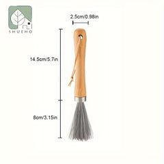 SHUEHO Stainless Steel Pot Brush Long Handle Cleaner