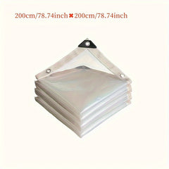 1pc Rain Canopy Cloth Thickened Plastic Large Shed Film PE Outdoor Dust Warm