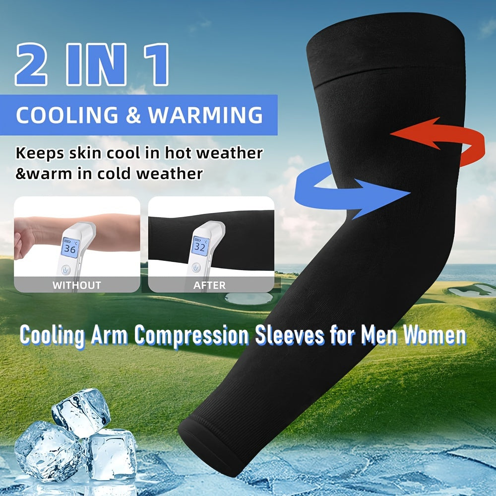 Golf Arm Sleeve Cooling Compression Arm Sleeve Outdoor Sports